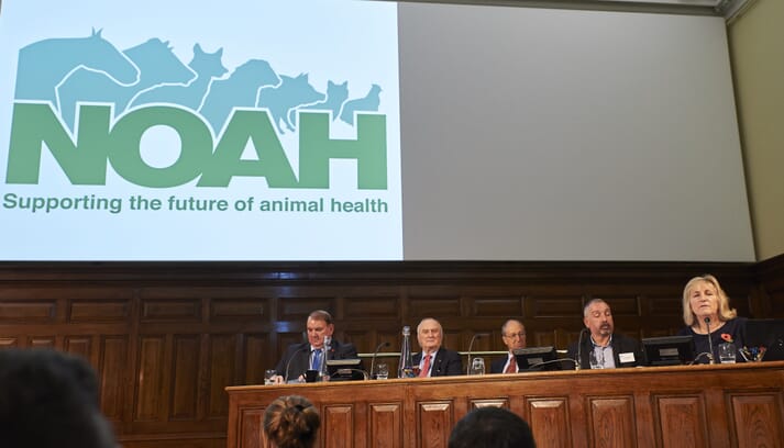 The panel discussed the importance of working together. Left to right: David Caffall, Mike Murray, Chris Laurence, David Calpin and Dawn Howard