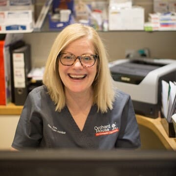 Cris Paterson won the Veterinary Receptionist of the Year award in 2020