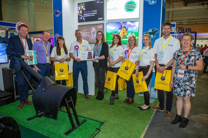 Boehringer Ingelheim won the Veterinary Practice Best Large Stand Award