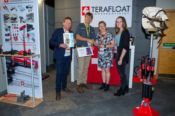 Swissvet won the Veterinary Practice Best New Exhibitor Award