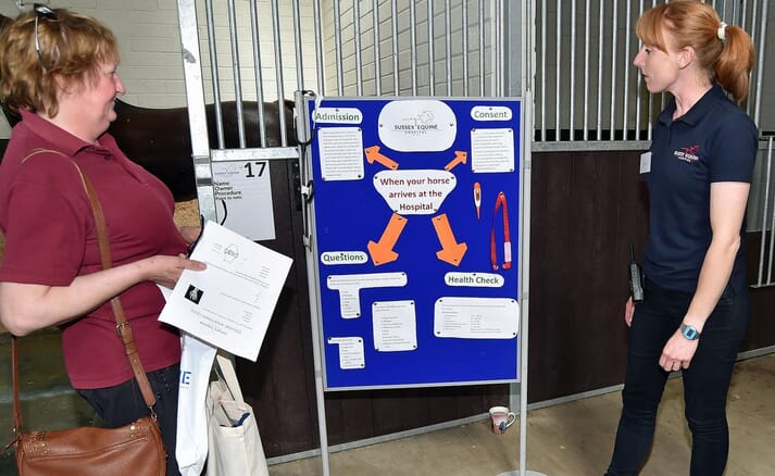 FIGURE 4 The hospital team opened the doors to visitors of all ages to showcase their work